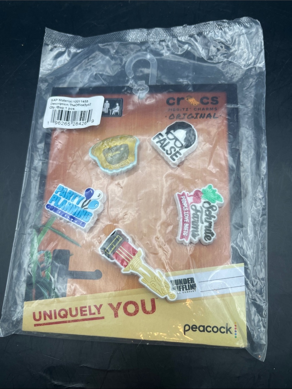 The Office Themed Crocs Charms Set - official  Jibbitz